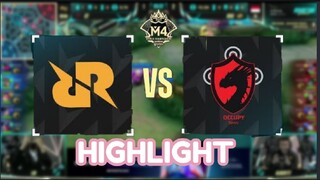 HIGHLIGHT RRQ HOSHI VS OCCUPY THRONES | M4 WORD CHAMPIONSHIP MLBB