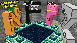 Minecraft nhưng Alphabet Lore Làm Mọi Thứ Cho Bạn