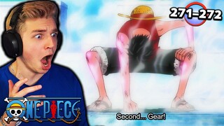 LUFFY'S SECOND GEAR?? | One Piece Episode 271 - 272 REACTION