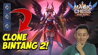 Comeback 1 HP pake CLONE Bintang 2 ⭐⭐  | Magic Chess Indonesia