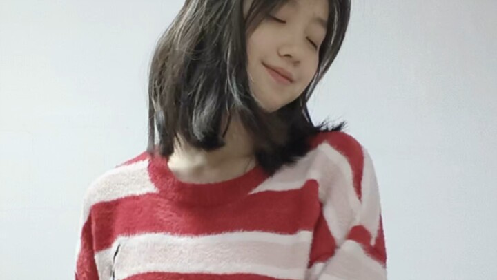 This little lady filmed it so many times.