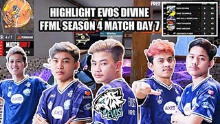 Highlight evos divine booyah 2x dan puncaki klasemen grup B | ffml season 4 match day 7