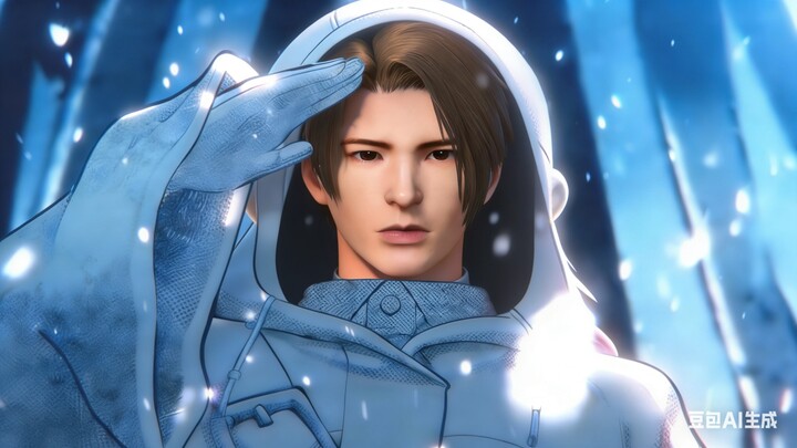 A cry of hunger echoes in the snow.