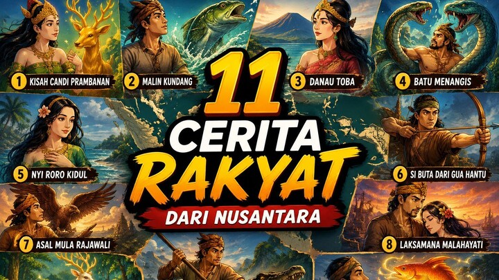 11 CERITA RAKYAT DARI NUSANTARA