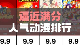 逼近满分的人气动漫排行，你看过哪些
