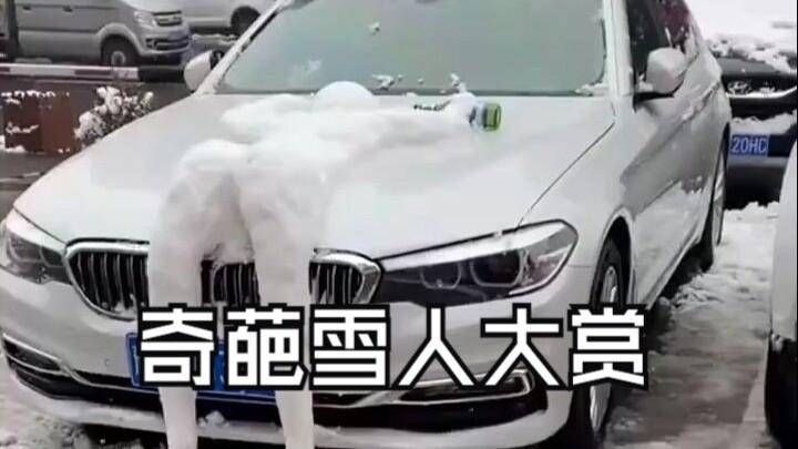 Is the bar for building snowmen really this high these days?