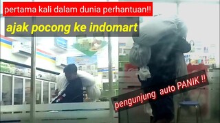 Viral pocong masuk indomart