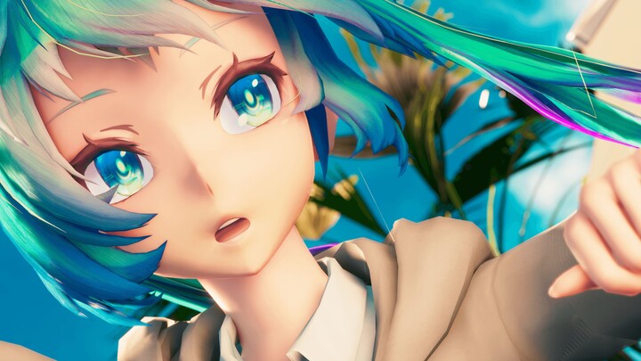 【4K/MMD】Dengarkan nasihat pamanku. Miku semuanya virtual. Jika kamu tidak bisa mengendalikannya, bia