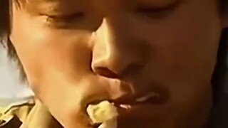 The father bought his son a pig head and let him have a good meal. Then something unexpected happene