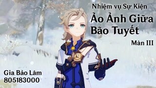 GENSHIN 2.3 | Ảo Ảnh Giữa Bão Tuyết - Màn III : Bí Mật Từ Tro Bụi