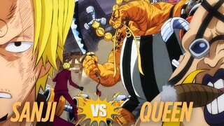 SANJI VS QUEEN - AMV