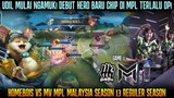 UDIL MULAI NGAMUK ! DEBUT HERO CHIP DI MPL TERLALU HARAM! HOMEBOIS VS MV GAME 1 MPLMY S13