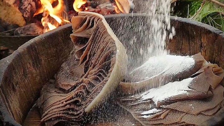 Trời mưa rồi, chỉ cần nhúng sơ một đĩa dạ dày bò là đủ ngon lành, giòn sần sật, thơm ngon tuyệt cú m