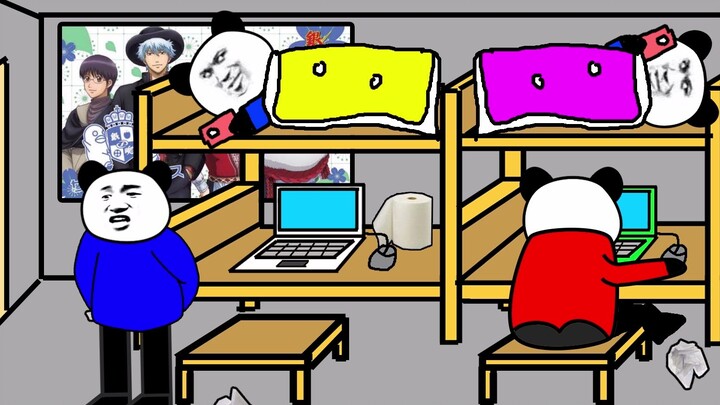 [Sand Sculpture Animation] I’m almost tired of eating in the cafeteria after four years