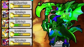 Dragon City - Triệu Hồi Rồng LEGEND Vampire Giá 350K HIGH Crypt Keeper HEROIC - Top Game Android Ios