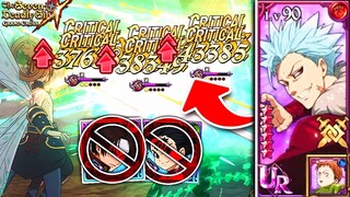 AMAZING NEW GLASS-CANNON 4TH SLOT BAN SETUP!! NO NEED FOR DEBUFFS! | Seven Deadly Sins: Grand Cross