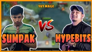 SUMPAK VS HYPEBITS (1V1 MAGE) | WAMPIPTI SHOUCASTER | MLBB!