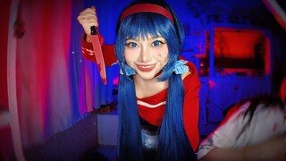Happy Halloween 🎃👻 ฮาโลวีนคอสเพลย์ตัวนี้ละกันนนนน สาวยันเดเระ