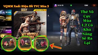 [Garena Free Fire]/Đồ Thẻ Vô Cực Mùa 3 Bất Ngờ Được Mở Bán Lại Trong VQMM,Đồ TVC Có Trở Lại Không?