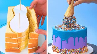 Top 15 Beautiful Cake Decorating Tutorials | Most Satisfying Chocolate Cake Decorating Ideas