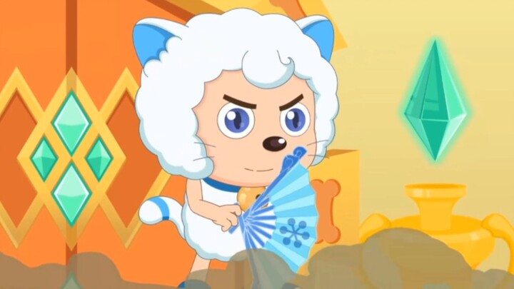 After Pleasant Goat became Pleasant Cat, he was really naughty.