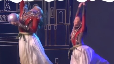 "Sea of Stars" with different stage effects in Hong Kong and Macau, the rhythmic gymnastics team is 