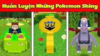 JAYGRAY HUẤN LUYỆN THÀNH CÔNG NHỮNG POKEMON SHINY SIÊU HIẾM TRONG MINECRAFT*CÁCH CƯỠI POKEMON CỰC ĐÃ