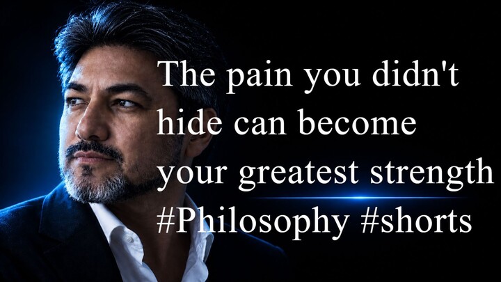 The pain you didn't hide can become your greatest strength #Philosophy #carljung #shorts