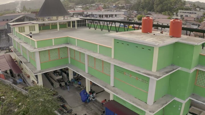 Bangunan Baru Pasar Now Kota Gunungsitoli