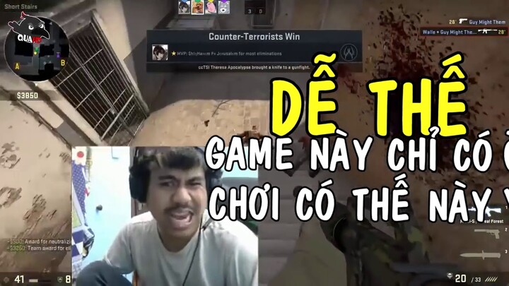 mimosa chu và BOMMAN đại náo CSGO cực hài