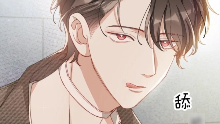 Little A's unique way of eating candy