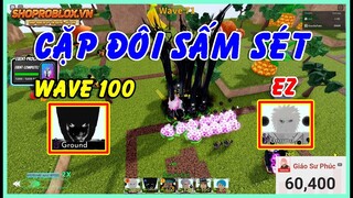 Cặp Đôi Sấm Sét #5: Gon Và Obito Dễ Dàng Vượt Wave 100 Trong ALL STAR TOWER DEFENSE