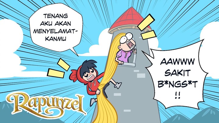 MENYELAMATKAN RAPUNZEL!!