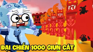 MINI GAME: ĐẠI CHIẾN 1000 BOSS GIUN CÁT TRONG MINI WORLD