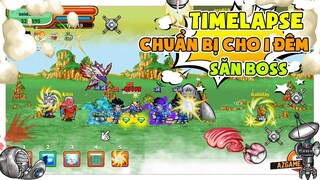 Ngọc Rồng Online - Timelapse Khi Quân Chuẩn Bị Cho 1 Đêm Săn Boss