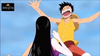 Khi Luffy ôm Boa Hancock #Animecuchay #schooltime