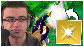 Nick Eh 30 Reacts To *NEW* Deku's Smash Mythic! Fortnite x My Hero Academia Collab!