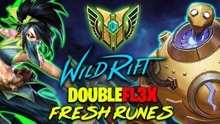 DoubleFL3X & Fresh Runes Stream Highlights | ft. Attack King - Wild Rift Funny Moments