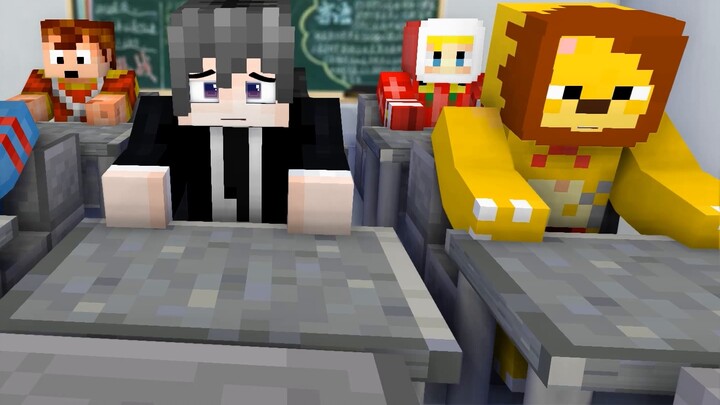 Animasi MC Lucu Minecraft: Saat ada anak di samping Anda saat Anda bermain di ponsel