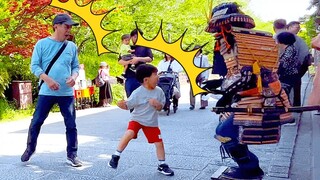 #54 SAMURAI Mannequin Prank in Kyoto Japan | Japanese shogun best prank at Kiyomizu Temple