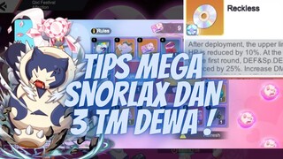 TIPS MEGA SNORLAX/ LINK EVOLUTION DAN 3 TM DEWA BARU - POKEMON WORLD