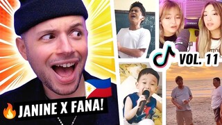 🔥Vol.11 - JANINE BERDIN & FANA DELIVER! Viral FILIPINO singers on Tiktok | HONEST REACTION