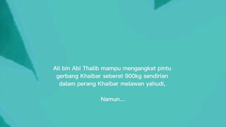 tak sanggup mengangkat zenazah istrinya sendir. Ali bin Abi Thalib