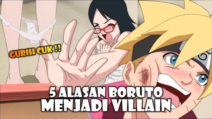 Ga habis pikir jadi karakter villain di anime nya sendiri | BORUTOD