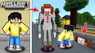 NAGING SI PENNYWISE Ako para Mag PRANK sa UWU CITY sa Minecraft PE