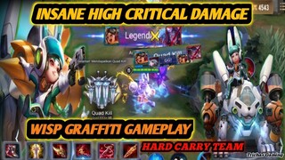 GRAFFITI WISP, FULL CRITICAL BUILD GAMEPLAY