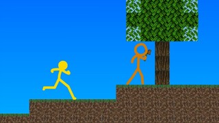 Stickman VS Minecraft Series Thirty-One Adventure