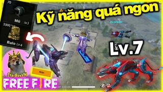 (Free Fire) Nhận trợ thủ Báo Bóng Đêm miễn phí - Kỹ năng Balo 4 | StarBoyVN