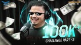 100K CHALLENGE PART 3  FT. @Cr7HoraaYT   | SKYLIGHTZ GAMING VIDEO