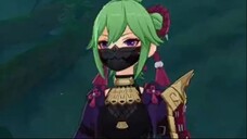 Kuki Shinobu for Heal? nahh let's do HyperBloom #shorts #genshinimpactedit #kukishinobu